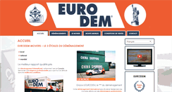 Desktop Screenshot of eurodem-movers.com